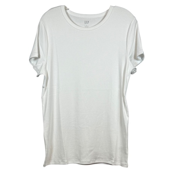 NWT GAP Women's Short Sleeve Modern Crew T-Shirt/ Tank Bundle, Lot of 3, Size XL - Picture 12 of 16